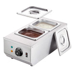 Singwinner 2 3 Tanks Electric Chocolate Tempering Machine Chocolate cascade Melting Pot for Kitchen home appliance