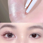 Diamond White Eyelid Highlighter Pen for Brightening Eye Glitter Golden Eyeliner Eyeshadow Stick for Stunning Makeup Results