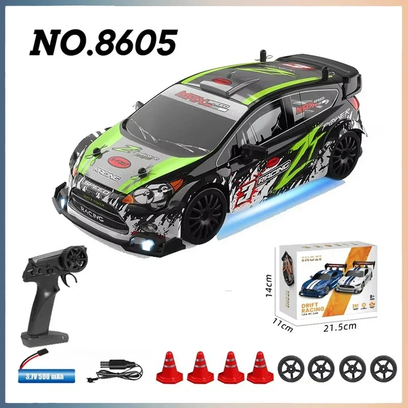 Dodge Hellcat/Porsche 911RC Drift Remote Control car Professional four-wheel drive speedracing boys toy car for children