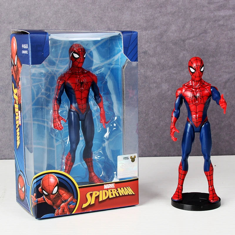 Avengers Legends Iron Man Spider Man Thor Captain America Thanos Hulk War Machine Action Figures Gif