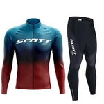 2025 Autumn Cycling Long Sleeve Jersey set Bike Uniform Sports Bicycle spring Clothing MTB Clothes Wear Maillot Ciclismo suit