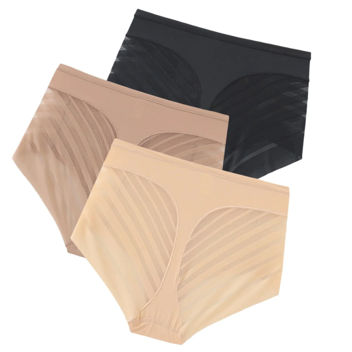 Set Shapewear Pants for Women, Tight Slimming Panties, Plus Size M-3XL Comfort Briefs