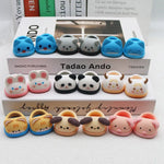 Slipper Shoes Macaron Style 17cm Labubu V2 V1 Doll Shoes Capybara Casual Sandal Dolls Accessories DIY Doll Toys