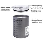 600ml Thermos Portable Stainless Steel Coffee Cup Thermos Bottle with Straw Insulation Drinkware Does Not Contain BPA