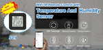 Tuya Smart Universal IR Remote With Temperature Humidity Sensor for Air Conditioner TV AC Works with Alexa Google Home Yandex