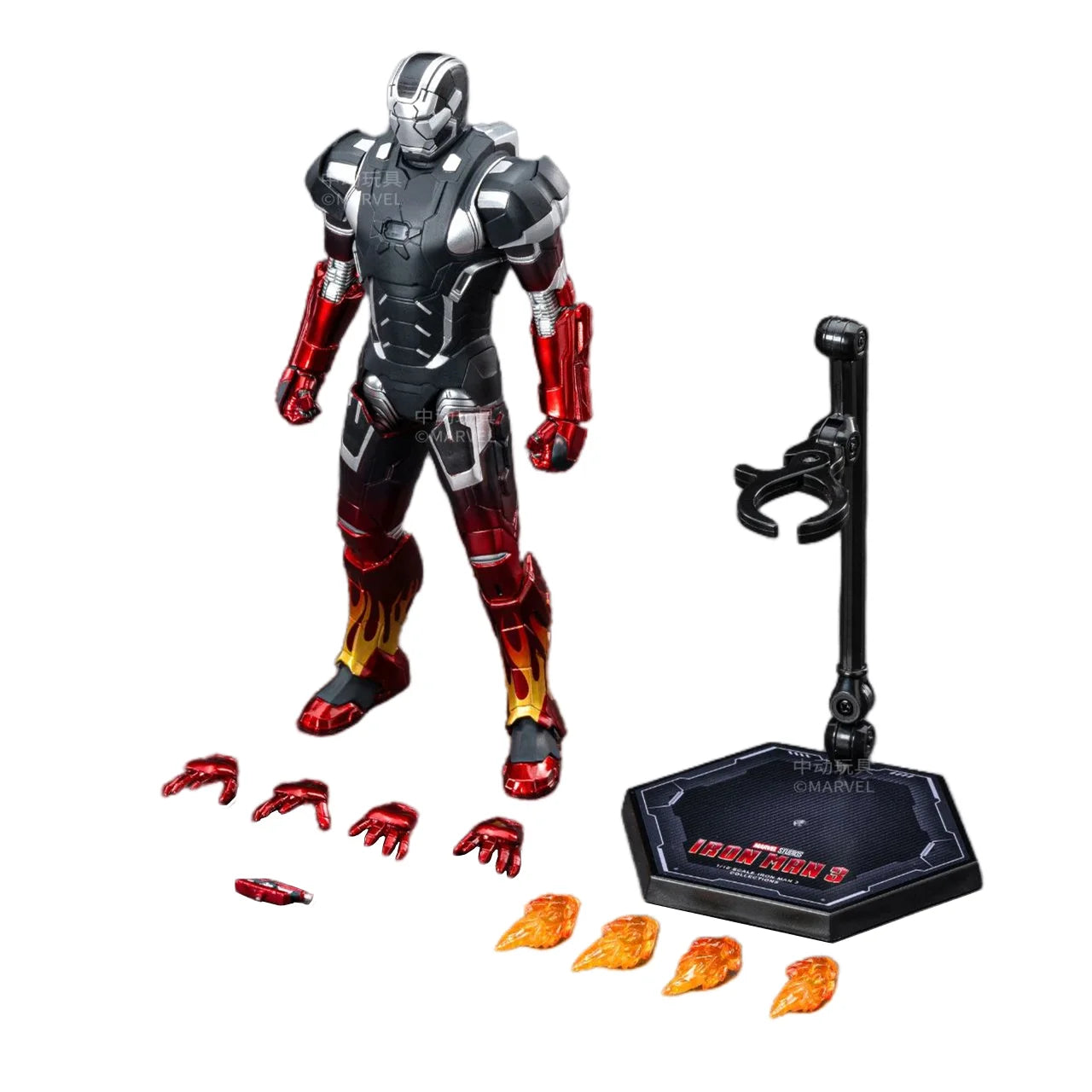 ZD Toys Iron Man Action Figure Mark 35 Red Snapper Iron Man MK 24 MK 22 MK 47 Tony Stark Ironman Figure Action Collect Toy Gift