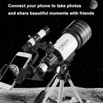 Professional Astronomical Telescope F30070 Monocular 150 Times Zoom HD Night Vision  View Moon Star  AZM70300 Stargazing