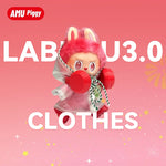 Doll Clothes: Baby Clothes Third Generation, Front High Energy Set, Sitting Party, Macaron,Only clothes