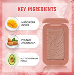 Professional Makeup Powder Blush 12HR Wear Vegan Formula Blusher Makeup Blush in Bar Cosmetics Palette Powder Pink Cream Face