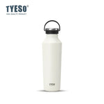 Tyeso Stainless Steel Vacuum Insulated Water Bottle Portable Durable  Leak-Proof for Outdoor Sports Matte Finish Carry Handle
