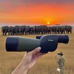 25-75X60 Bird Watching Telescope for Outdoor Photography with Storage Bag Photo Clip Tripod Included