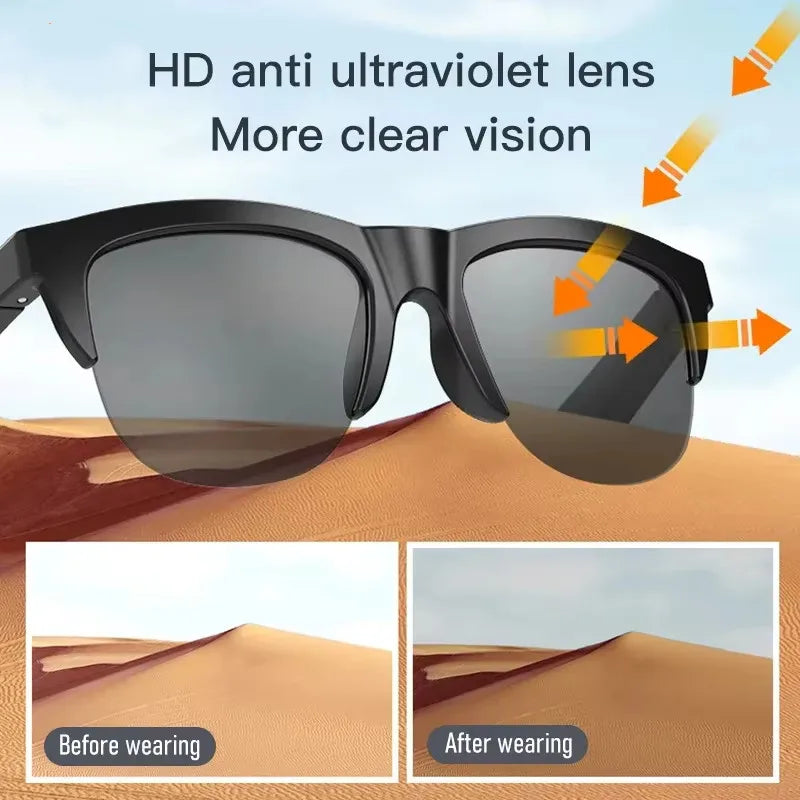 Xiaomi MIJIA Smart Sunglasses – Bluetooth Audio, UV Protection, Waterproof