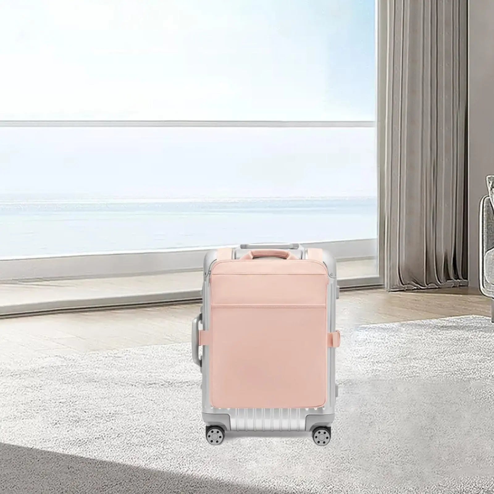 Carry on Bag over Luggage Organizer Modern with Handle for Vacation Business Outdoor Versatile Multifunctional Packing Cube