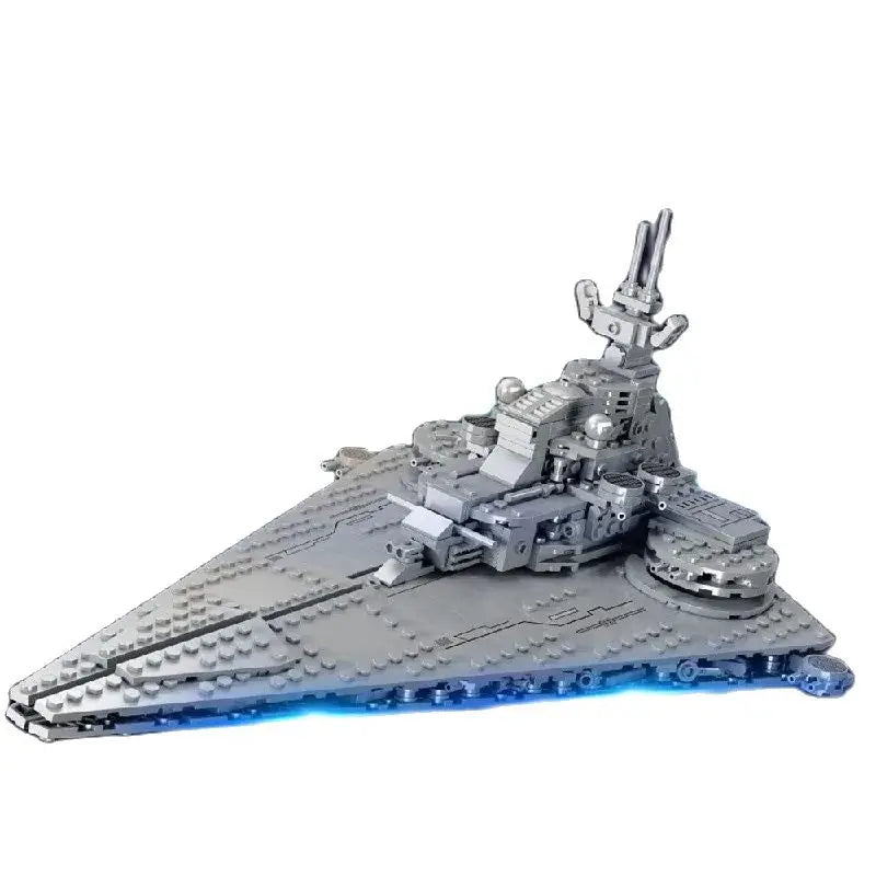 758PCS Space MOC Incursor-Class Cruiser Building Block Movie Star Destroyer Series Model Assembling Toy Gift for Boys Kid Adult