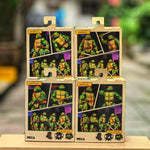 2025 New Model NECA Ninja Turtles Anime Returns To New York Action Doll Tmnt Leo Raphael 15cm Toy Doll Children'S Birthday Gift