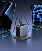 UGREEN 200W Travel GaN Charger PD 3.1 140W QC4.0 3.0 Quick Charge For Macbook Pro Laptops iPhone 17 16 Samsung S25 Xiaomi Tablet
