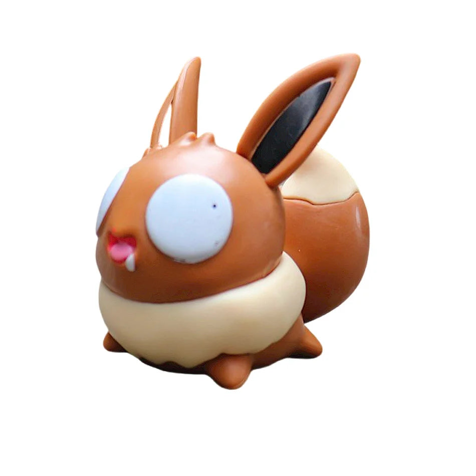 NEW Pokemon Figures Cutes Yusan Silly toys Pikachu Bulbasaur Squirtle Charmander Funny Action Figure Cartoon Doll Model Toys