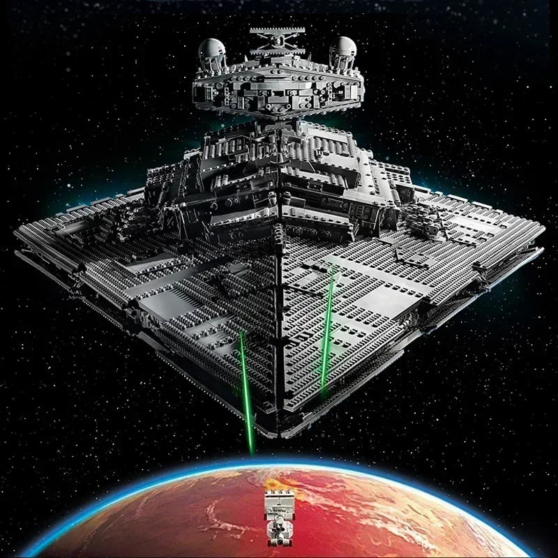 IN STOCK UCS Imperial Star Destroyer Compatible 75252 Building Blocks Bricks Toy Super Great