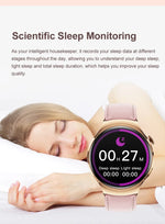 GUHUAVMI Smart Watch Women GPS Trajectory Heart Rate Blood Pressure NFC Bluetooth Call 1.27inch AMLOED Smartwatches Ladies