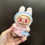 Mini Doll'S Clothes Outfit Accessories For Korea Kpop Exo 15-17cm Labubu Idol V1 V2 Overalls set Clothing Gift