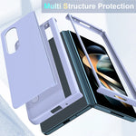 For Samsung Galaxy Z Fold 4 5 6 7 Case Ultimate Touch Feeling PC Bracket Folding Anti-fall Full Protection Cover For Z Fold4 5
