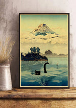 Digital Cats Cute Poster Kraft Paper Prints Modern DIY Funny Cartoon Room Painting Prints Art Picture Posters Living Room Decor