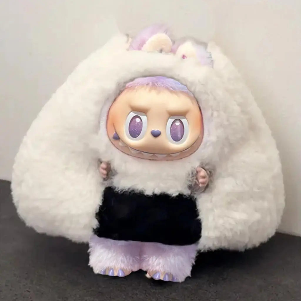 Instant Noodle Bucket Clothes For Labubu doll outfit corn milk box Travel Style Kid Toy Gift no doll