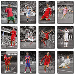 Popular Football Player Soccer Sports Star Posters and Prints Canvas Printing Wall Art Picture for Living Room Home Decor Gifts