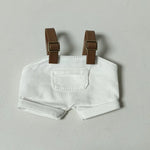 Labubu Doll Clothes Hoodie Labubu Idol V1 V2 Dolls Clothing Accessories 15/17cm Plush Doll Universal