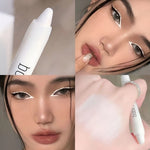 Eye Makeup Highlighter Pencil, Undereye Brightener Pencil, Dual-End Eye Shadow Stick, Smudge-Proof Eye Makeup Face Contouring