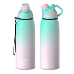FEIJIAN Thermo bottle With Magnetic Lid Outdoor Sport Stainless Steel Water Bottle Keep Cold Insulated Vacuum Flask 1000ml