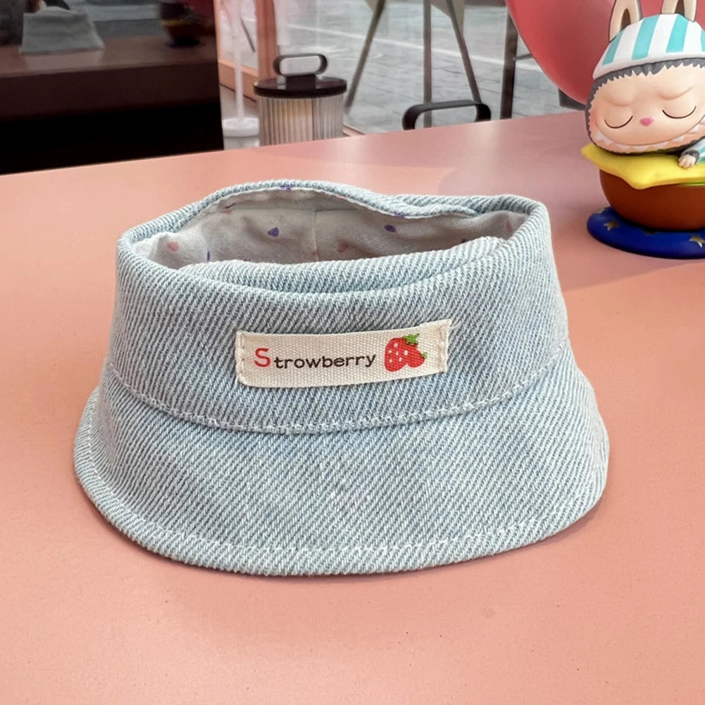 For 17cm Labubu Doll Outfit Wrinkled Skirt Flower Hairpin Set Fisherman Hat Labubu Clothes Ropa Labubu