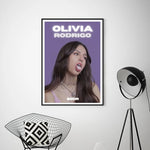 Singer O-Olivia R-Rodrigo Poster Prints Wall Pictures Living Room Home Decoration