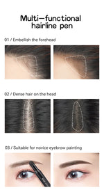 Hair Line Modified Repair Stick Pen Instantly Black Root Cover Up Natural Hair Filling Hairline Shadow Powder Hair Coverage