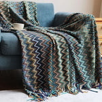Boho Bed Plaid Blanket Geometry Aztec Baja Blankets Ethnic Sofa Cover Slipcover Decor Throw Wall Hanging Tapestry Rug Cobertor