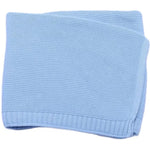 Personalized Kid Name Baby Blanket Embroidered Newborn Stroller Swaddle Breathable Cotton Knitted Bedding