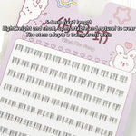 5-7mm Air Lower Eyelashes Fairy Fake LashesSegmented Natural Under Lashes Manga Bottom Lashes Makeup Eyelash Makeup Tool10 Rows