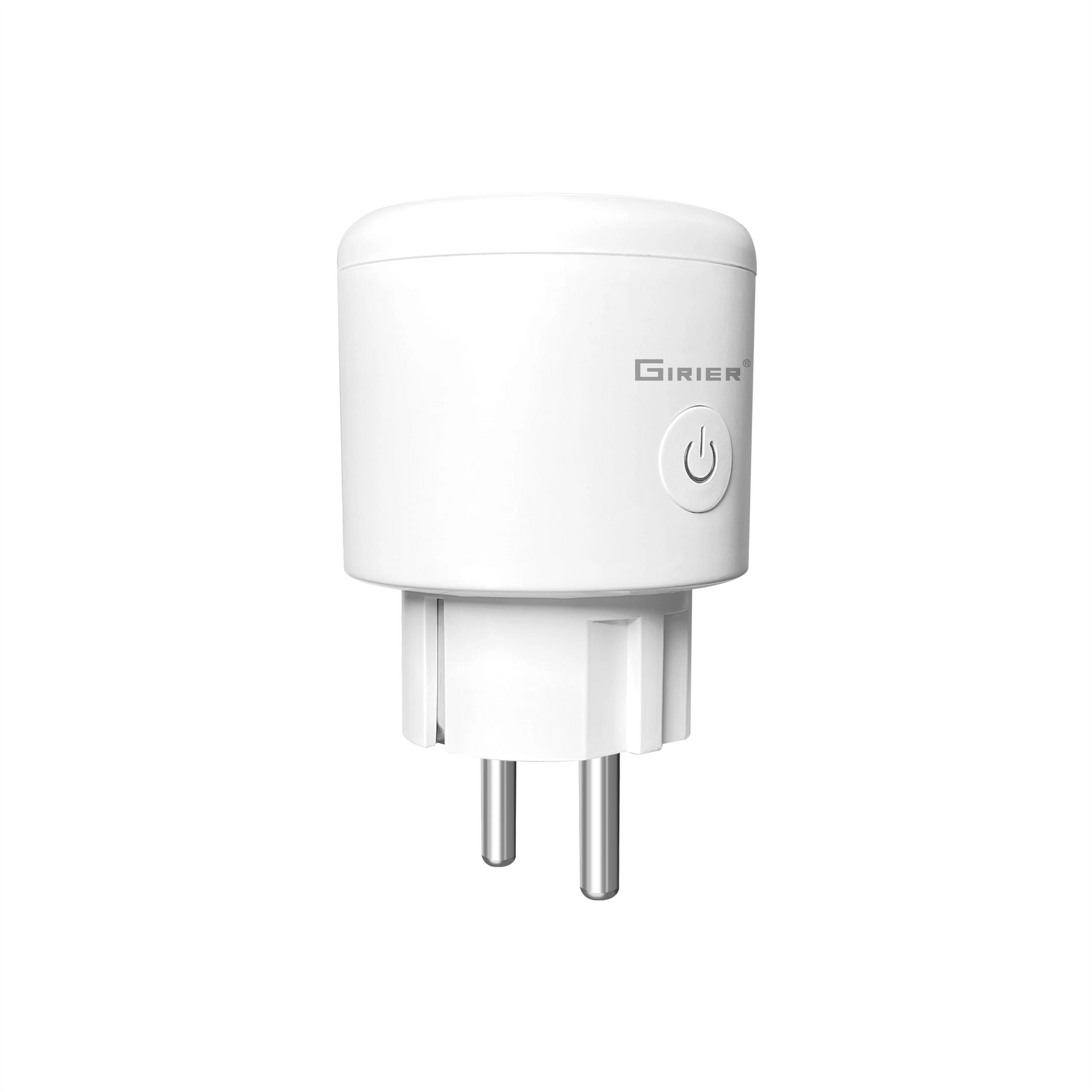GIRIER Tuya Smart Wifi Plug EU with Power Monitoring 20A Smart Socket Outlet 4200W Compatible with Alexa Hey Google Yandex Alice