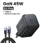 UGREEN 45W GaN Charger PD3.0 PPS QC3.0 Quick Charge For Samsung S25 S24 Ultra iPhone 17 16 15 Pro Max iPad Tablet Fast Charger
