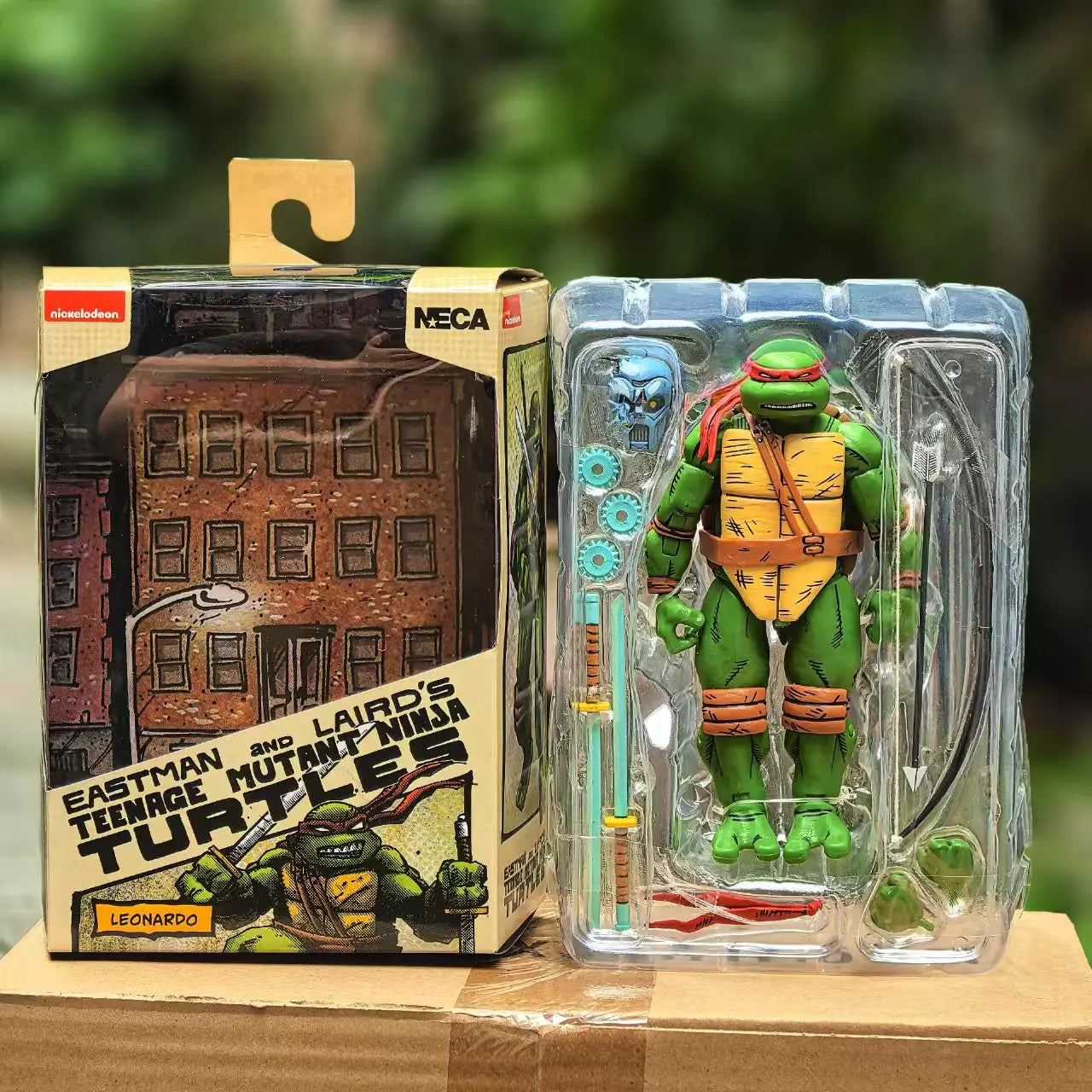 2025 New Model NECA Ninja Turtles Anime Returns To New York Action Doll Tmnt Leo Raphael 15cm Toy Doll Children'S Birthday Gift