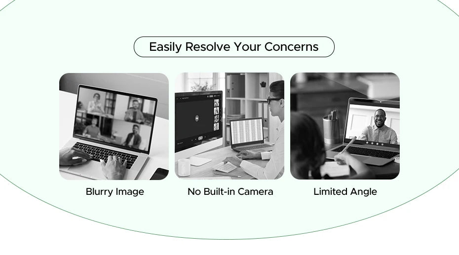 【RU】 UGREEN 2K Web cam with Microphone, Full HD 2K, Auto Light Correction, Video Webcam for Streaming