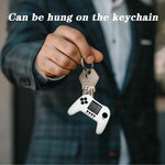 GAMINJA GC61 Mini Handheld Game Players Machine Pocket Game Console Built in Retro Games Use for Key Chain Ring Holder