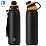 FEIJIAN Thermo bottle With Magnetic Lid Outdoor Sport Stainless Steel Water Bottle Keep Cold Insulated Vacuum Flask 1000ml