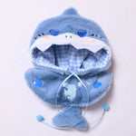 Only Clothes  for Labubu Doll Clothes Puppy Shark Cape Cape Fashionable and Cute Set Change Clothes