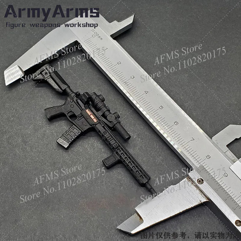 Army Arms 1/12 Scale Collectible Figure John Wick 2 Rifle TTI TR-1 Plastic Gun Weapon Accessory Fit 6