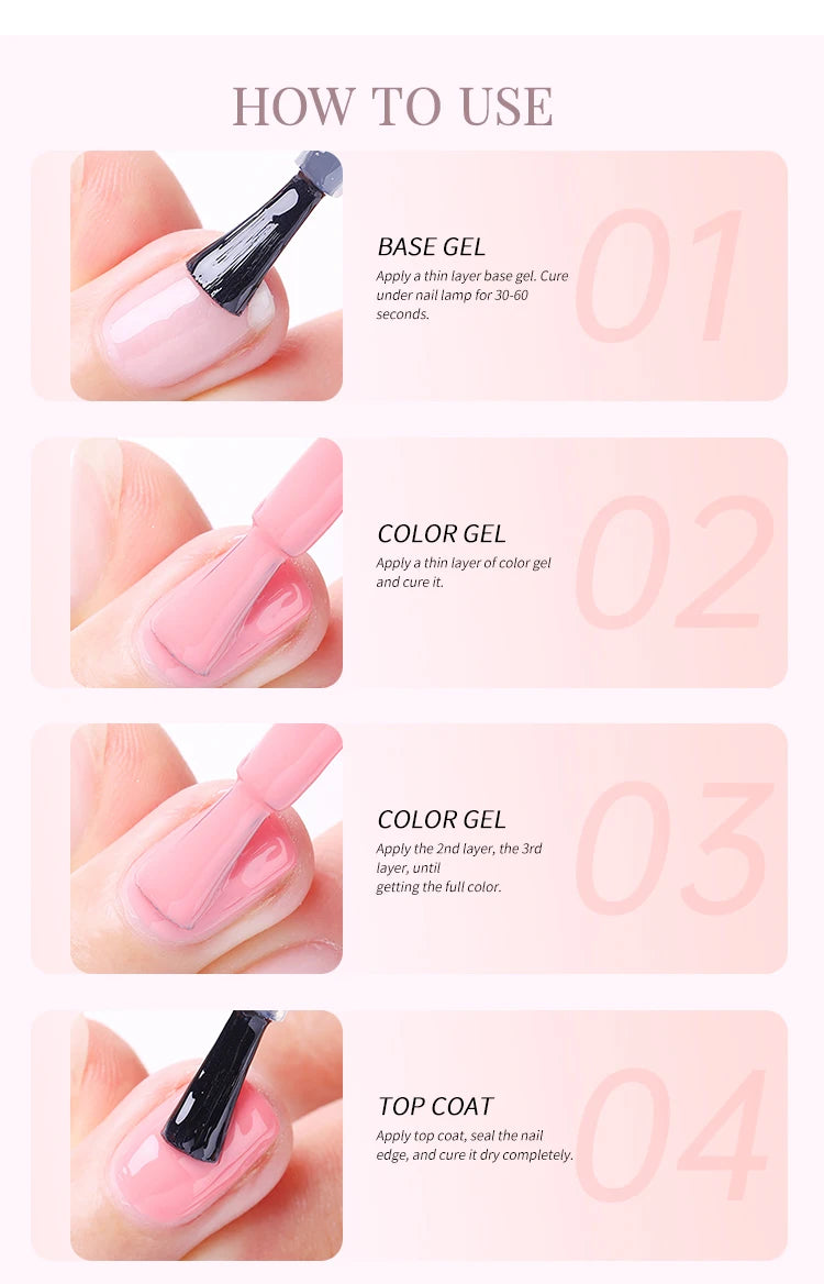 UR SUGAR 15ml Blood Red Jelly Gel Nail Polish Translucent Color Crystal Nude Gel Nail Art Varnish For Fall Winter Manicure