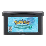 Pokémon GBA-Spielkassetten – Emerald, Seaglass, Rouge Recharged, Yellow Lunar & Dark Violet für die Game Boy Advance-Konsole