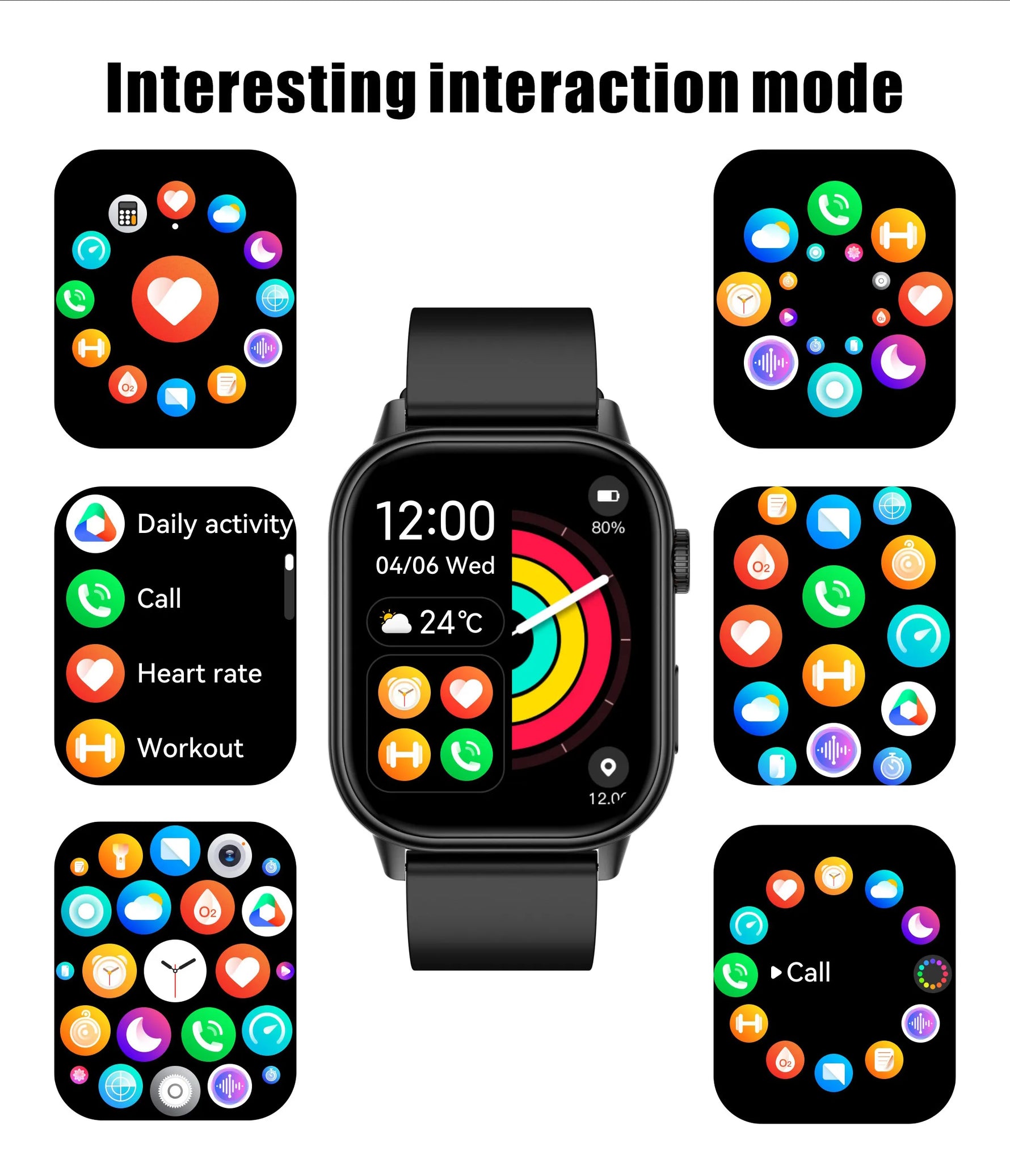 LIGE 2025 For Android IOS GPS Smart Watch Women 2.01