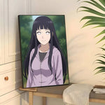 H-Hyuuga Hinata Cartoon Poster Wall art print art suitable for living room bedroom bar parlor home decor gift