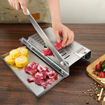 Commercial Slicer Frozen Meat  Bone Cutting Machine Minced Lamb Bone Meat Cutter Chicken Duck Fish Rib Lamb Cutting Kitchen Tool